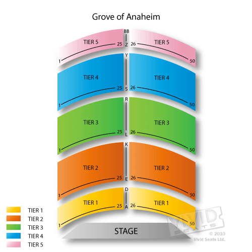 Grove of Anaheim Tickets – Grove of Anaheim Information – Grove of