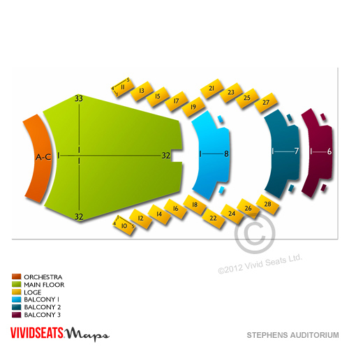 Cy Stephens Seating Chart