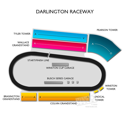 Darlington Raceway Tickets Darlington Raceway Seating Chart Vivid Seats