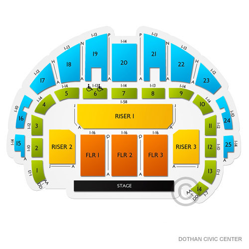 Dothan Civic Center Seating Chart Vivid Seats