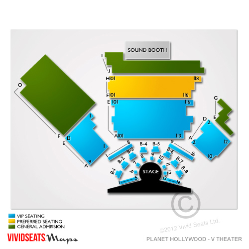 V theater at Planet Hollywood Las Vegas