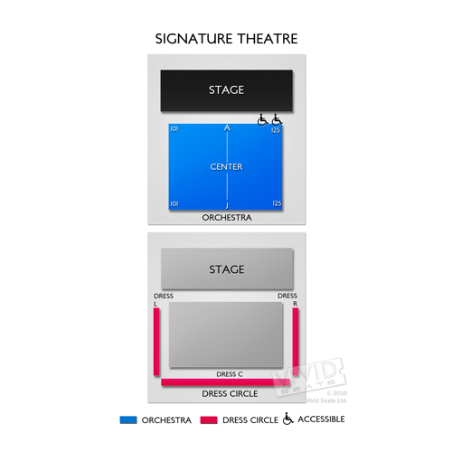 Signature Theatre Seating Chart Vivid Seats