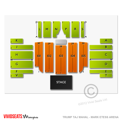 Trump Taj Mahal - Mark Etess Arena
