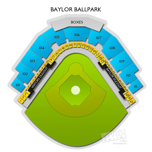 Baylor Ballpark Seating Chart | Vivid Seats