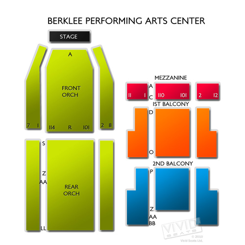 Berklee Performing Arts Center Tickets Berklee Performing Arts Center