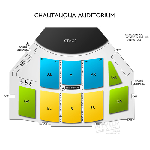 Chautauqua Auditorium Tickets Chautauqua Auditorium Information