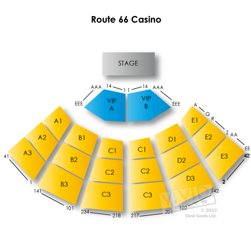 Route 66 Casino Concert Seating Chart