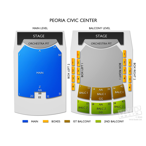 Peoria Civic Center Tickets Peoria Civic Center Information Peoria