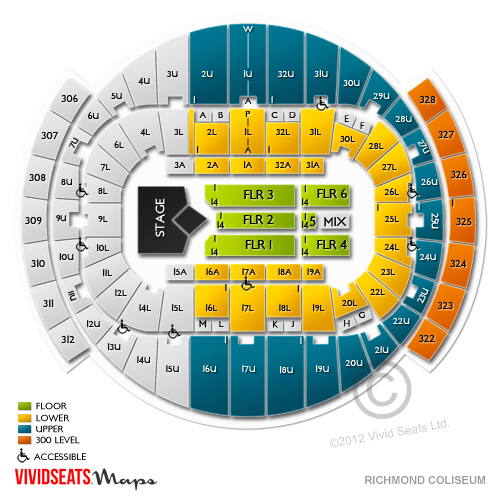 Richmond Coliseum Tickets Richmond Coliseum Information