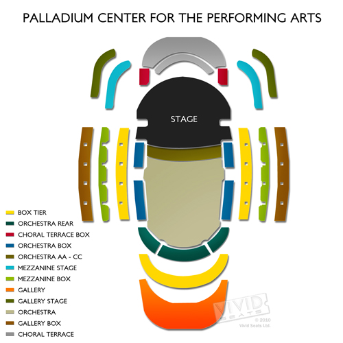 Palladium Seating Chart Carmel