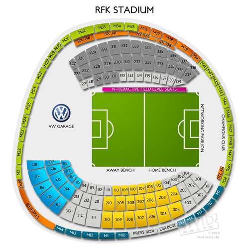 RFK Stadium Seating Chart | Vivid Seats