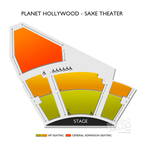 Saxe Theater - Planet Hollywood Resort and Casino
