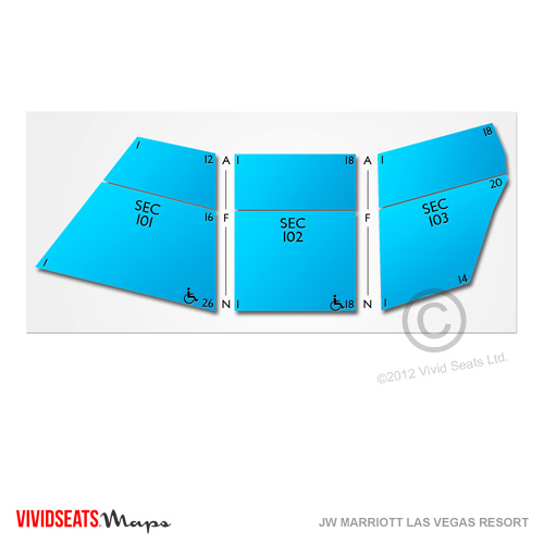 JW Marriott Las Vegas Resort Seating Chart Vivid Seats