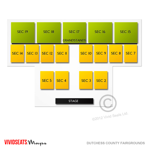 Dutchess County Fairgrounds Seating Chart Vivid Seats