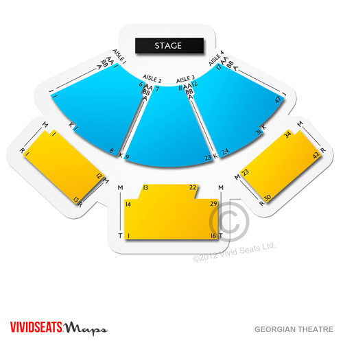 Theatre Seating Chart Vivid Seats