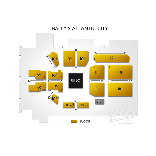 Ballys Atlantic City Seating Chart Vivid Seats