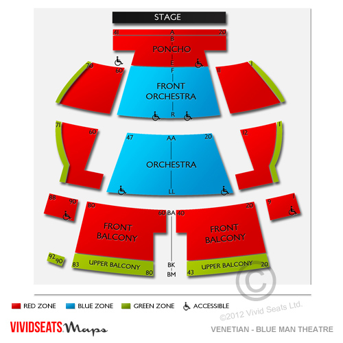 Venetian - Blue Man Theatre