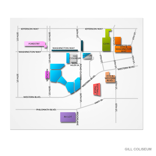 Gill Coliseum Seating Chart