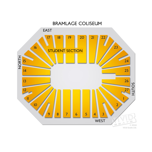 Bramlage Coliseum Seating Chart Vivid Seats