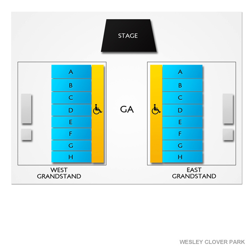 Wesley Clover Fields Seating Chart Vivid Seats