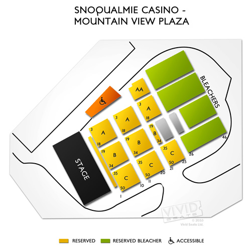 Snoqualmie Casino Concert Seating Chart