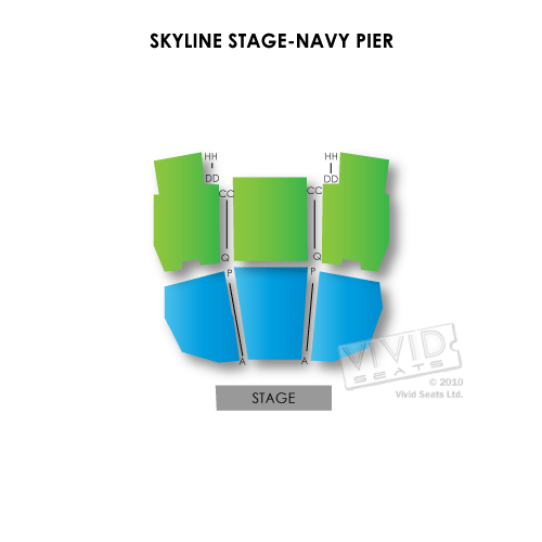 Skyline Stage at Navy Pier Seating Chart Vivid Seats