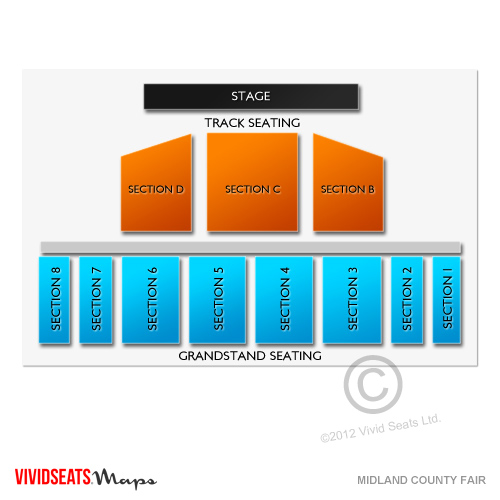 The Midland Seating Chart