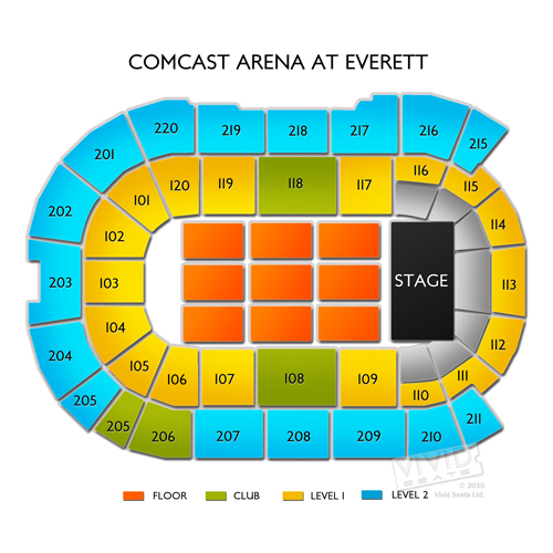 Everett Theater Seating Chart