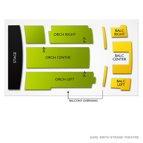Earl Smith Strand Theatre Seating Chart