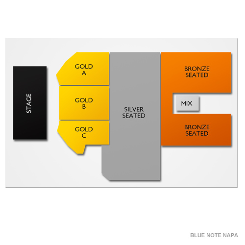 Blue Note Summer Sessions at Meritage Resort Venue Map