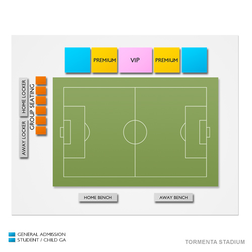 Tormenta Stadium Venue Map