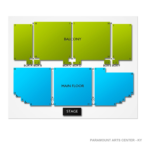 Paramount Ashland Ky Seating Chart