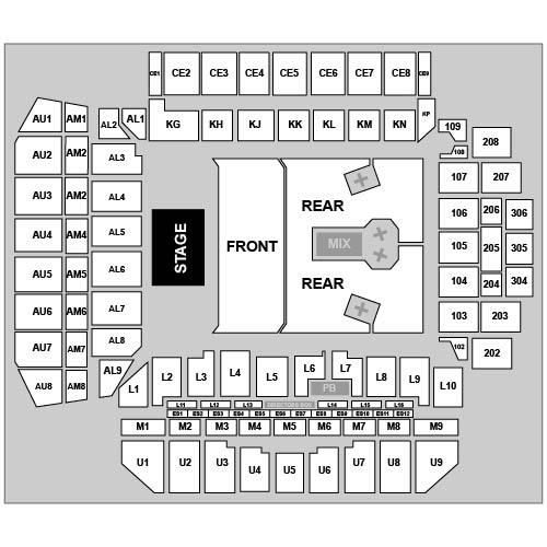 Anfield Stadium Venue Map