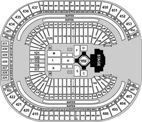 State Farm Stadium Venue Map