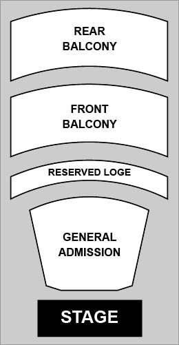 Riviera Theatre - IL Venue Map