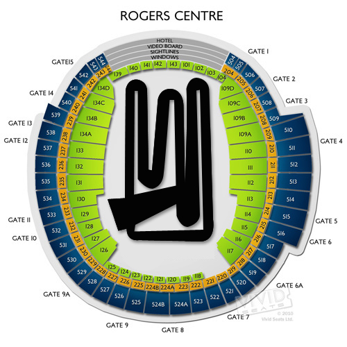 Rogers Centre Tickets - Information and Seating Chart