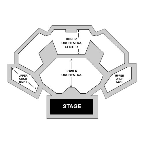 BJCC Theatre Venue Map