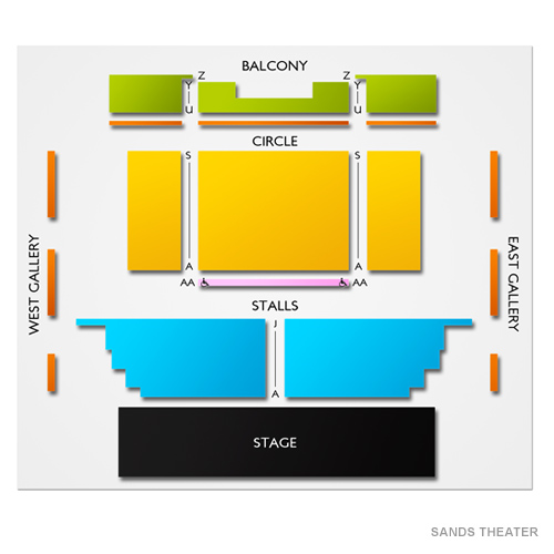 The Sands Centre Venue Map