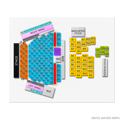 The Horseshoe Seating Chart