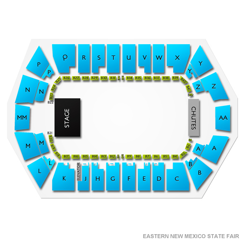 New Mexico State Fair Venue Map