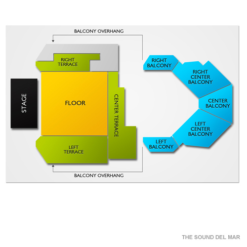 The Sound - Del Mar Venue Map