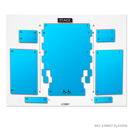 Bay Street Players Venue Map