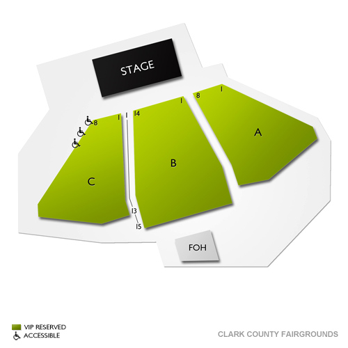 Clark County Fairgrounds Venue Map