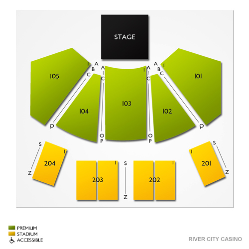 river city casino concert seating chart