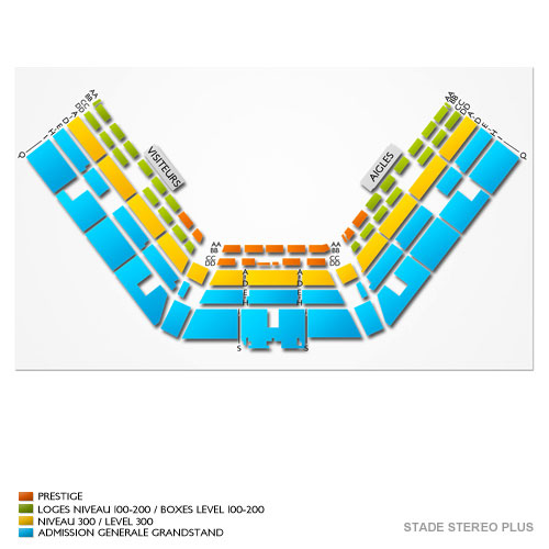 Stade Quillorama Venue Map
