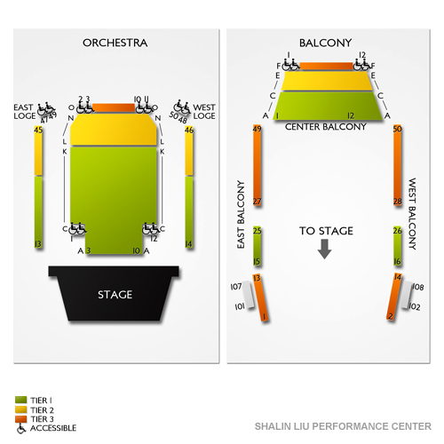 Rockport Music Seating Chart