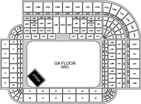 St James Park Venue Map