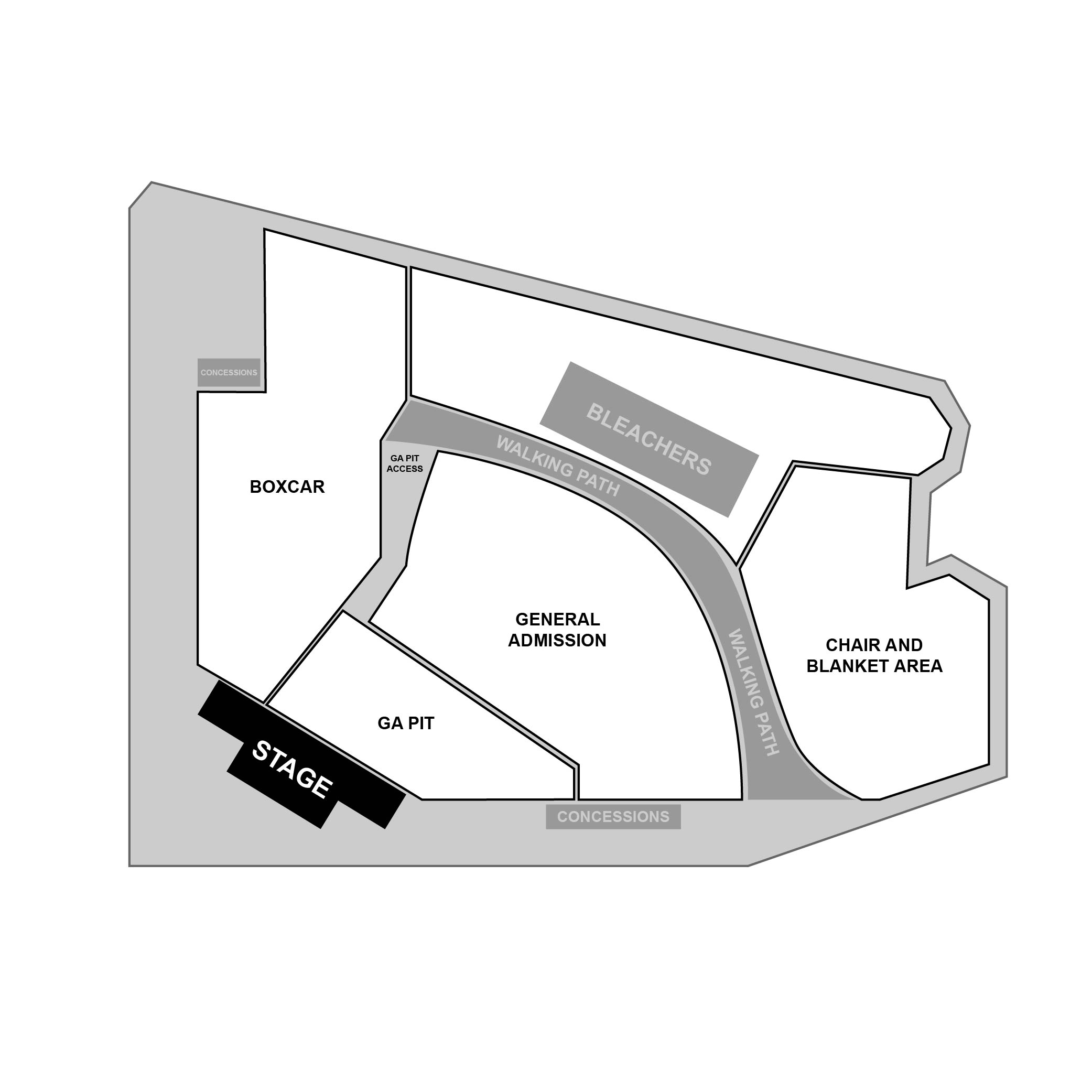 UP District Festival Field Venue Map