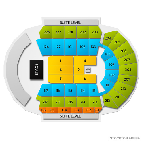 Adventist Health Arena Venue Map