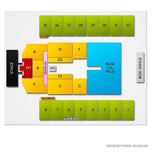 Hersheypark Stadium Tickets 1 Events On Sale Now TicketCity
